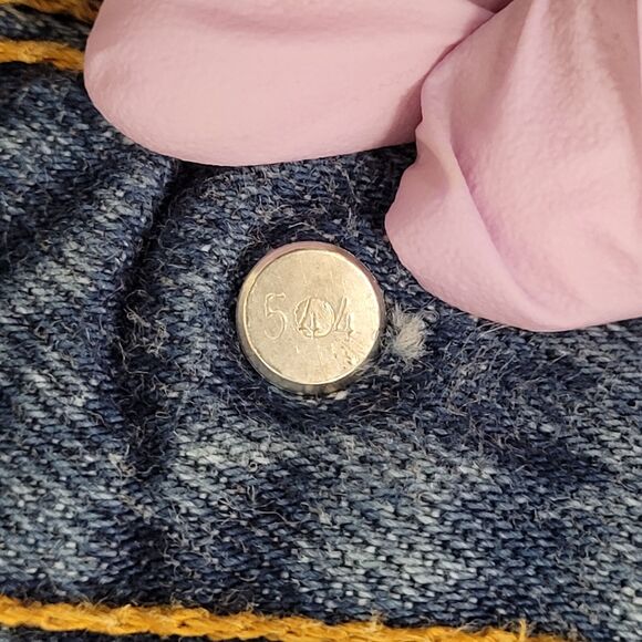 Vintage 501 LEVIS Tapered Chic Mom Jeans Womens 10 30x30 - Picture 12 of 16